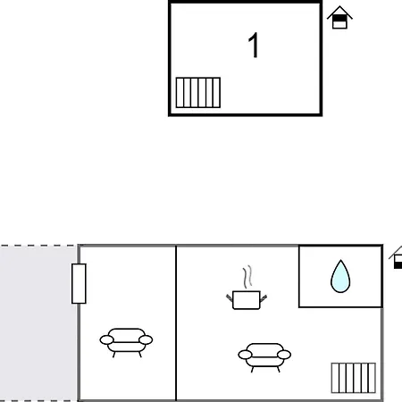 1 Bedroom Cozy In * Dolus d'Oléron